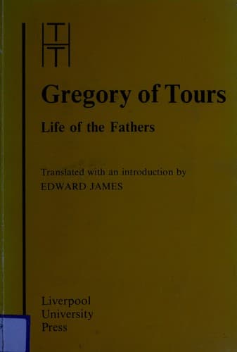 Tapa de Gregory of Tours
