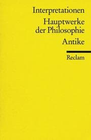 Tapa de Hauptwerke der Philosophie. Antike. Interpretationen