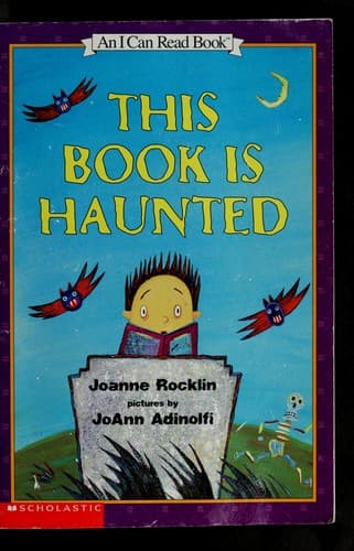 Tapa de This Book Is Haunted (An I Can Read Book)