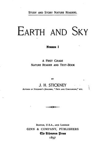 Tapa de Earth and sky