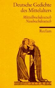 Tapa de Deutsche Gedichte des Mittelalters. Mittelhochdeutsch / Neuhochdeutsch