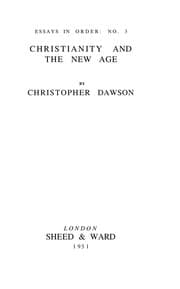 Tapa de Christianity and the new age