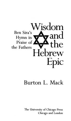 Tapa de Wisdom and the Hebrew epic
