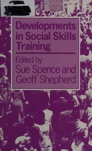 Tapa de Developments in Social Skills Training