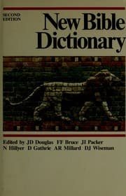 Tapa de New Bible Dictionary Edition