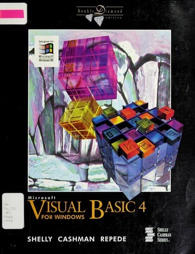 Tapa de Microsoft Visual Basic 4 for Windows