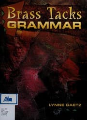 Tapa de Brass Tacks Grammar