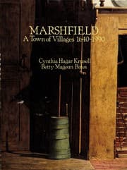 Tapa de Marshfield, a town of villages, 1640-1990