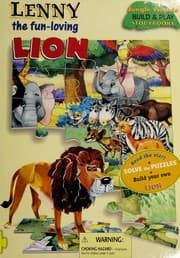 Tapa de Lenny the fun-loving lion