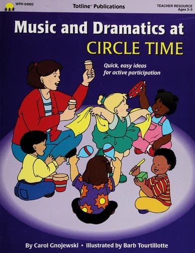 Tapa de Music and dramatics at circle time
