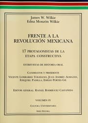 Tapa de Frente a la Revolución Mexicana