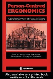 Tapa de Person-centred ergonomics