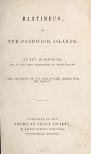 Tapa de Bartimeus, of the Sandwich Islands
