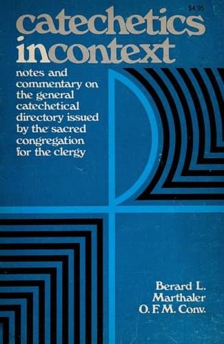 Tapa de Catechetics in context