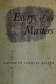 Tapa de Essays of the masters