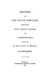 Tapa de Prayers for the Use of Families ...: Chiefly Selected from Various Authors : with a Preliminary ..