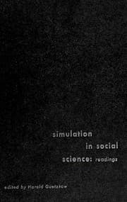 Tapa de Simulation in social science