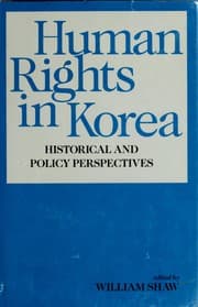 Tapa de Human Rights in Korea