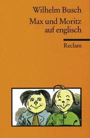 Tapa de Max Und Moritz Auf Englisch