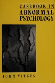 Tapa de Casebook in abnormal psychology