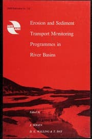 Tapa de Erosion and sediment transport monitoring programmes in river basins