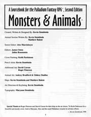 Tapa de Monsters and animals