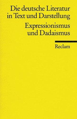 Tapa de Expressionismus Und Dadismus