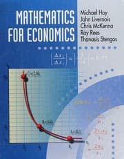 Tapa de Mathematics for economics