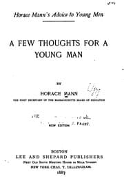 Tapa de A Few Thoughts for a Young Man