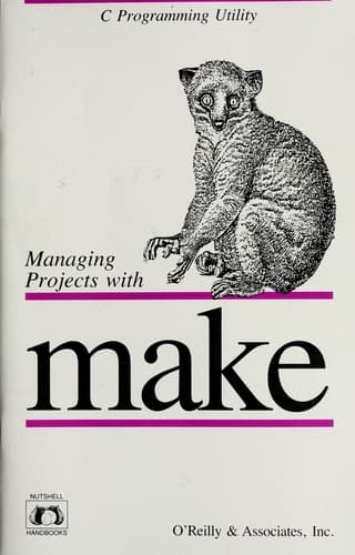 Tapa de Managing Projects with make