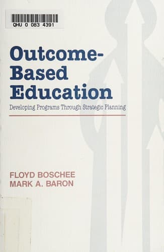 Tapa de Outcome-based education