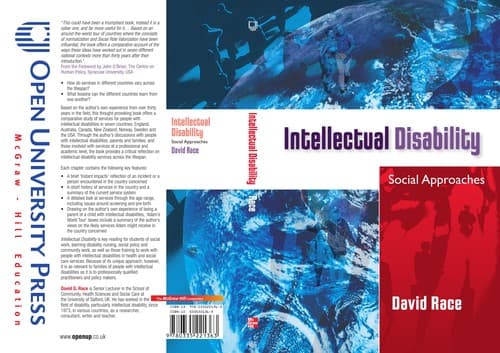 Tapa de INTELLECTUAL DISABILITY: SOCIAL APPROACHES.
