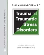Tapa de The encyclopedia of trauma and traumatic stress disorders