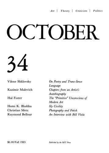 Tapa de October 34