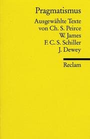 Tapa de Texte der Philosophie des Pragmatismus (Universal-Bibliothek ; Nr. 9799) (German Edition)