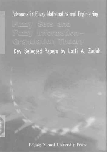 Tapa de Fuzzy sets and fuzzy information granulation theory
