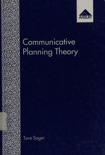 Tapa de Communicative planning theory
