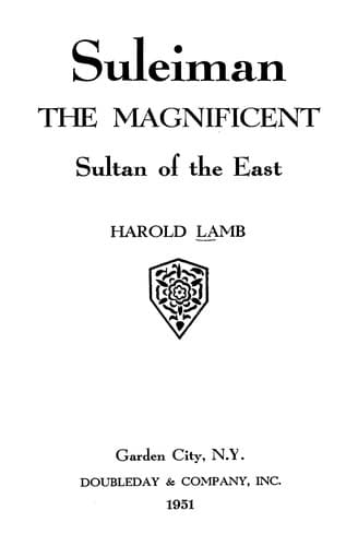 Tapa de Suleiman the Magnificent