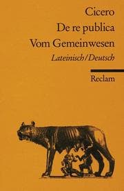 Tapa de De re publica / Vom Gemeinwesen