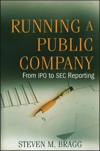 Tapa de Running a public company