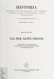 Tapa de Via per Alpes Graias