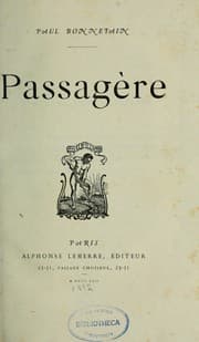 Tapa de Passagère
