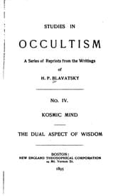 Tapa de Studies in Occultism: A Series of Reprints from the Writings
