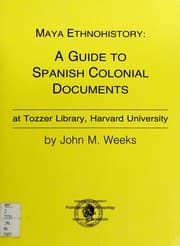 Tapa de Maya ethnohistory