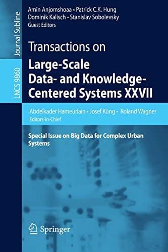 Tapa de Transactions on Large-Scale Data- and Knowledge-Centered Systems XXVII