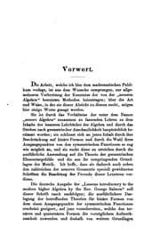 Tapa de Die Elemente der neueren Geometrie und der Algebra der binären Formen
