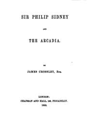 Tapa de Sir Philip Sidney and the Arcadia