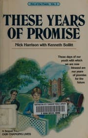 Tapa de These years of promise