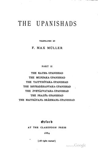 Tapa de The Upanishads