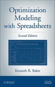 Tapa de Optimization modeling with spreadsheets